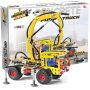Kit STEM Camion cu pompa pentru turnat ciment, nivel avansat