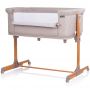 Chipolino Patut Co-Sleeper si Tarc  Mommy 'n Me beige wood