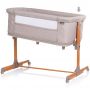 Chipolino Patut Co-Sleeper si Tarc  Mommy 'n Me beige wood