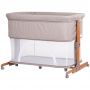 Chipolino Patut Co-Sleeper si Tarc  Mommy 'n Me beige wood
