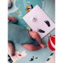 Petite&Mars - Cerneala pentru amprente mulaj, Utilizare multipla, Baby Dab, Unisex, Gri