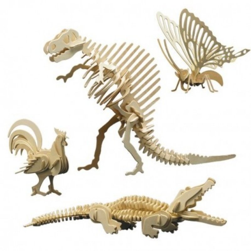 Pebaro Puzzle Set 4 animale Pebaro Puzzle Set 4 animale
