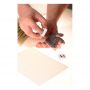 Petite&Mars - Set amprente mulaj cu cerneala pentru 20 de amprente manuta sau piciorus, Non-toxic, Baby Dab, Albastru/Gri