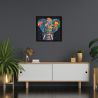 Ses Creative Set margele de calcat Beedz Art - Elefant fantasy