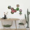 Ses Creative Set margele de calcat Beedz Art - Botanica cu placi hexagonale