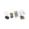 Ses Creative Set margele de calcat Beedz Art - Safari cu placi hexagonale