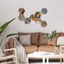 Ses Creative Set margele de calcat Beedz Art - Safari cu placi hexagonale
