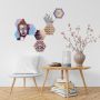 Ses Creative Set margele de calcat Beedz Art - Zen cu placi hexagonale