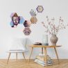 Ses Creative Set margele de calcat Beedz Art - Zen cu placi hexagonale