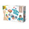 Ses Creative Girafa Sophie - Set acuarele pentru degetele cu planse si sort