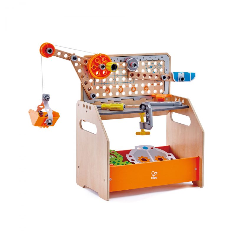 Hape Jucarie din lemn - Banc de lucru stiintific (58 piese) Hape Jucarie din lemn - Banc de lucru stiintific (58 piese)