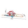 Hape Jucarie din lemn - Set Gara Centrala (45 piese)