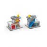 Hape Jucarie din lemn - Set tren si servicii de urgenta (55 piese)