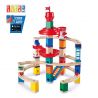Hape Jucarie copii Quadrilla - circuit cu bile - Super spirala (129 piese)