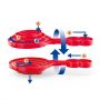 Hape Jucarie copii Quadrilla - circuit cu bile - Super spirala (129 piese)