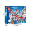 Hape Jucarie copii Quadrilla - circuit cu bile - Super spirala (129 piese)
