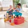 Hape Jucarie copii Quadrilla - circuit cu bile - Set cu galeti (90 piese)