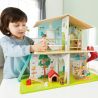 Hape Jucarie - Casuta de papusi cu mobila (8 camere si 9 efecte muzicale)