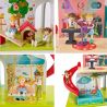 Hape Jucarie - Casuta de papusi cu mobila (8 camere si 9 efecte muzicale)