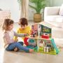 Hape Jucarie - Casuta de papusi cu mobila (8 camere si 9 efecte muzicale)