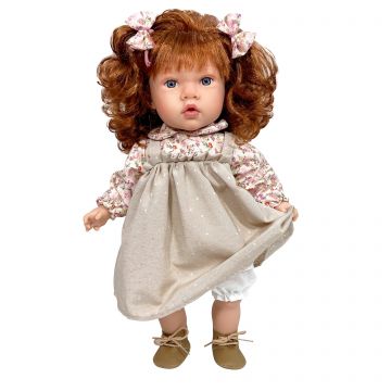 Nines D'Onil Papusa Artizanala cu miros de vanilie - Susette Liberty (45 cm)