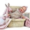 Nines D'Onil Papusa Artizanala cu miros de vanilie - Susi nou-nascut (48 cm)