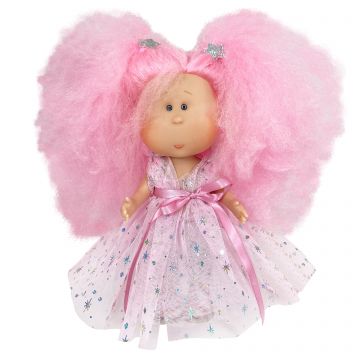 Nines D'Onil Papusa artizanala Mia Candy - miros de vanilie si articulatii mobile
