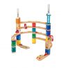 Hape Jucarie copii Quadrilla - circuit cu bile - Set de codare avansat (159 piese)