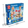 Hape Jucarie copii Quadrilla - circuit cu bile - Set de codare avansat (159 piese)