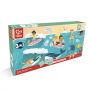 Hape Puzzle pentru copii Prietenii Oceanului (3 in 1) si joc storytelling