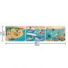 Hape Puzzle pentru copii Prietenii Oceanului (3 in 1) si joc storytelling