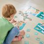 Hape Puzzle pentru copii Prietenii Oceanului (3 in 1) si joc storytelling