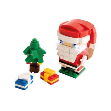 Open Brick Source Set de construit de jucarie STAX, cu Mos Craciun, sunete si lumini