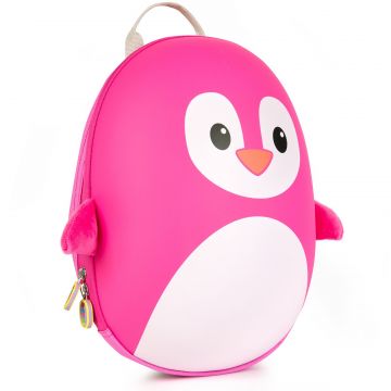Boppi Rucsac Pinguin roz