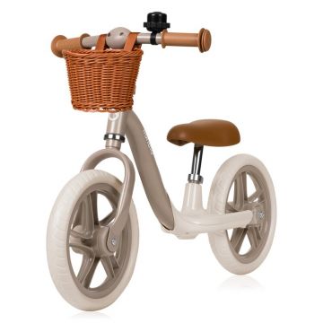 Lionelo Bicicleta fara pedale Alex Plus, Usoara, Cu ghidon si sa reglabile, Include cos depozitare si sonerie