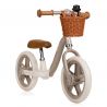 Bicicleta fara pedale, Lionelo, Alex Plus, Usoara, Cu ghidon si sa reglabile, Include cos depozitare si sonerie, Din otel, Cu ro