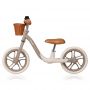 Bicicleta fara pedale, Lionelo, Alex Plus, Usoara, Cu ghidon si sa reglabile, Include cos depozitare si sonerie, Din otel, Cu ro