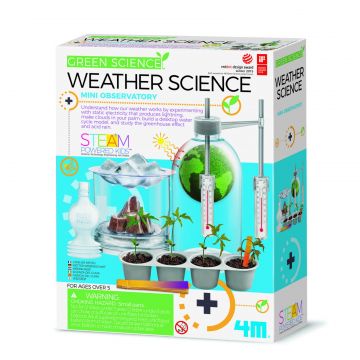 4M Kit stiintific Despre Vreme, Stiinta Verde - Green Science