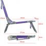 boppi Sezlong de plaja, Violet