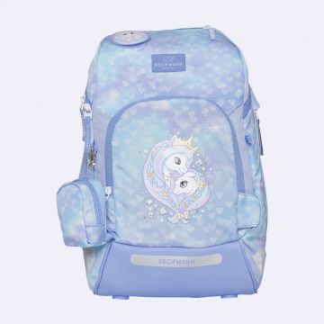 Beckmann Ghiozdan, rucsac ergonomic cu perna de aer, Active Air FLX, Unicorn Princess Ice Blue