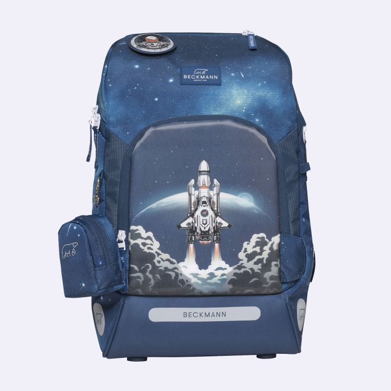 Beckmann Ghiozdan, rucsac ergonomic cu perna de aer, Active Air FLX, Space Mission Beckmann Ghiozdan, rucsac ergonomic cu perna de aer, Active Air FLX, Space Mission