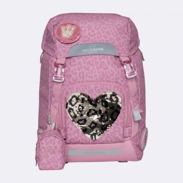 Beckmann Ghiozdan, rucsac ergonomic pentru scoala, Clasic, Furry
