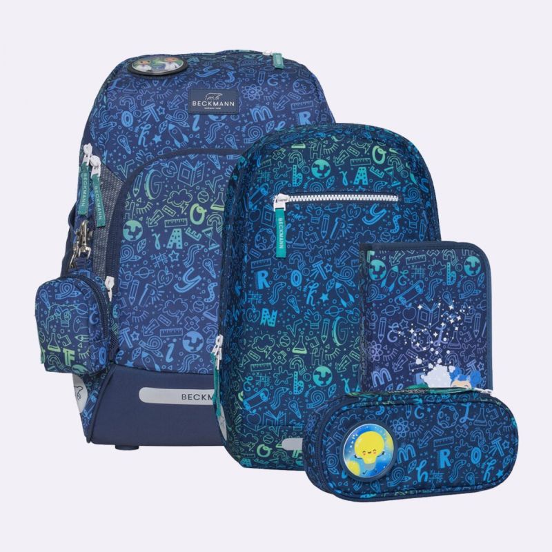 Beckmann Ghiozdan, rucsac ergonomic cu perna de aer, set Active Air FLX 6 piese, Science Beckmann Ghiozdan, rucsac ergonomic cu perna de aer, set Active Air FLX 6 piese, Science