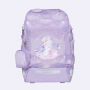 Beckmann Ghiozdan, rucsac ergonomic cu perna de aer, set Active Air FLX 6 piese, Candy