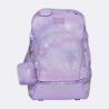 Beckmann Ghiozdan, rucsac ergonomic cu perna de aer, set Active Air FLX 6 piese, Candy