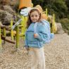 Beckmann Ghiozdan, rucsac ergonomic cu perna de aer, set Active Air FLX 6 piese, Unicorn Princess Ice Blue