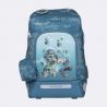 Beckmann Ghiozdan, rucsac ergonomic cu perna de aer, set Active Air FLX 6 piese, Jungle Game