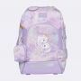 Beckmann Ghiozdan, rucsac ergonomic cu perna de aer, set Active Air FLX 6 piese, Unicorn Princess Purple
