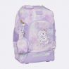 Beckmann Ghiozdan, rucsac ergonomic cu perna de aer, set Active Air FLX 6 piese, Unicorn Princess Purple
