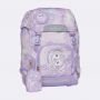 Beckmann Ghiozdan, rucsac ergonomic, set clasic 6 piese, Unicorn Princess Purple